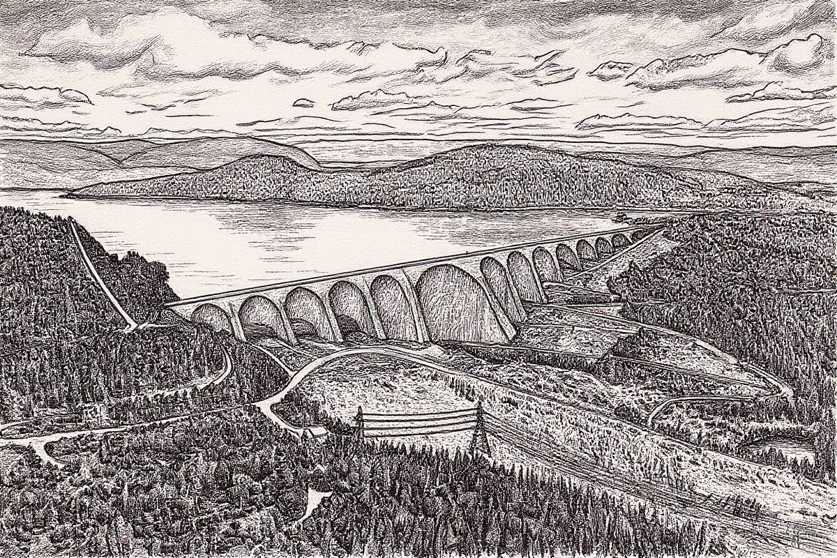 Barrage hydroélectrique d'Hydro-Québec